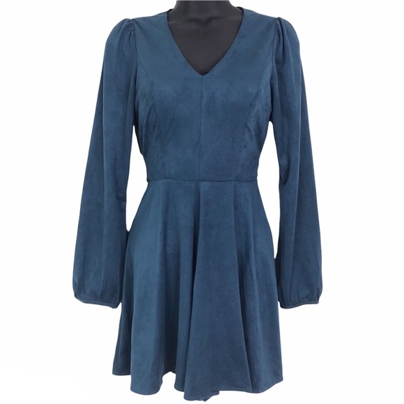 ALTAR'D STATE PAINTED SKY Faux Suede ROMPER - Picture 2 of 15